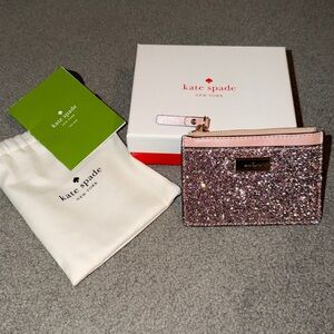 NIB Kate Spade Sunset Lane Rosegold Adi Wallet/Cardholder